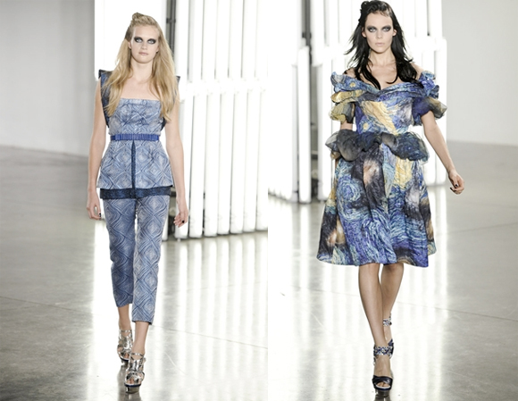Beautiful COlored Rodarte Spring Summer 2012 Collection_3