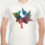 Colorful Illustrations of Superhero T-Shirts