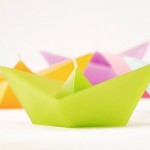 Colorful Candles in Shape of Folded Paper Boat_5