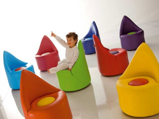 Colorful Kids Chairs by Adrenalina_3