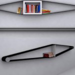 Wall Mounted Bookcase by arianna vivenzio