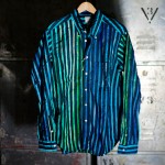 Nepenthes Loop Back Shirts with Bold and Vivid Stripes_1