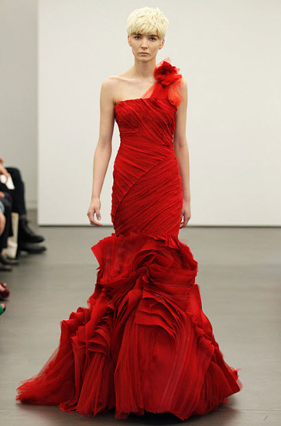 Red Wedding Dresses by Vera Wang_8