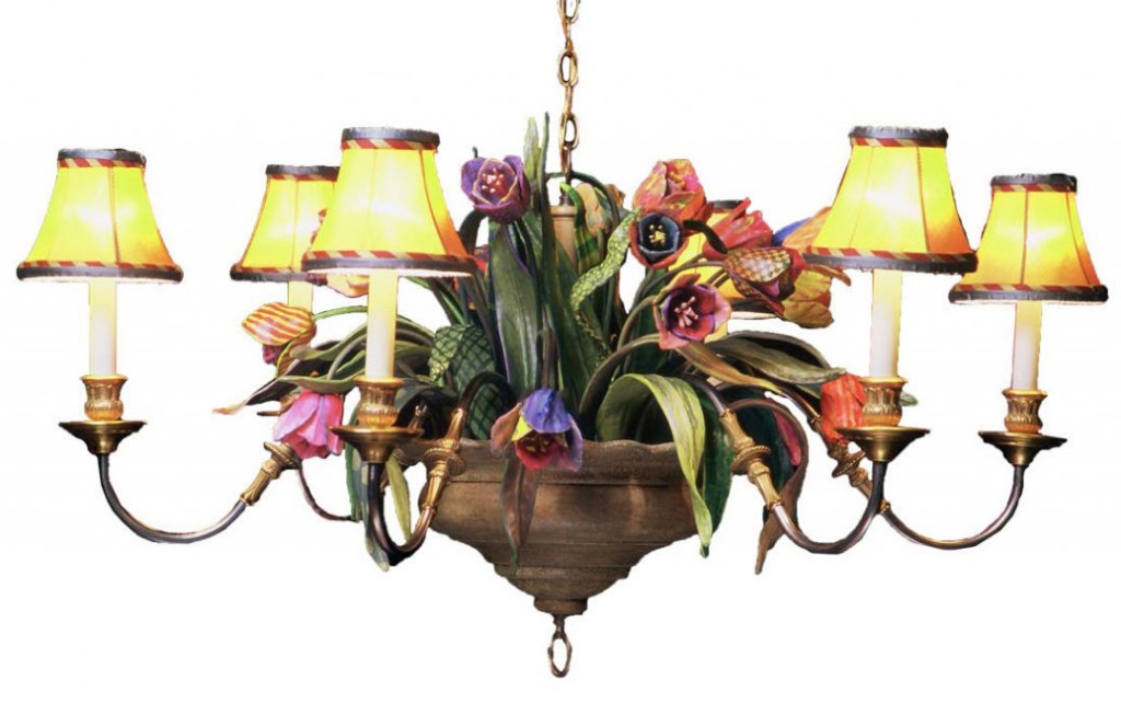 Colorful Chandelier Dining Room Light Fixtures_3
