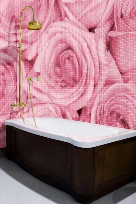 Bathroom Decorating Ideas with Beautiful Wall Arts_26
