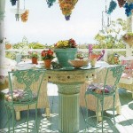 Colorful Vintage Table