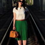 How to Wear Pleated Skirt_5