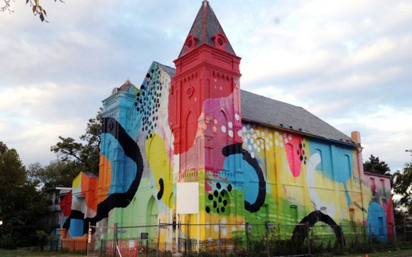 Church Colorful Visual Art Makeover by HENSE