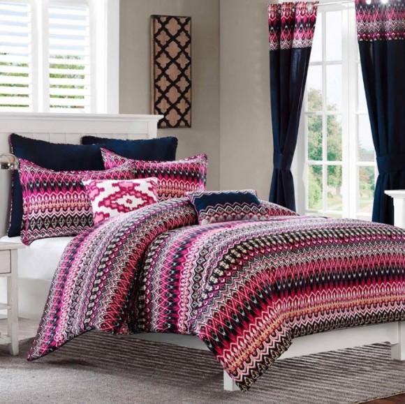 Colorful Bed Comforter Sets Full_3