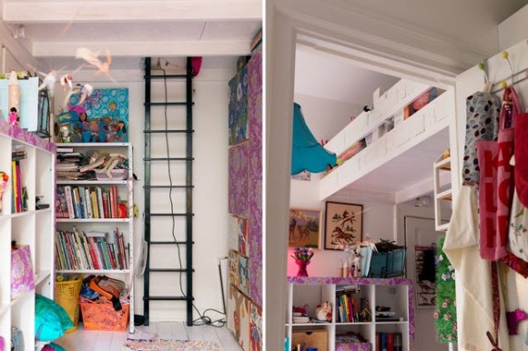 Small Two-Room Apartment With Lots of Colorful Stuff_5