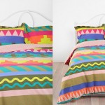 Beautiful Multi-colored Duvet Covers and Pillow Shams_5