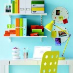 Colorful Home Office Decor Ideas_13