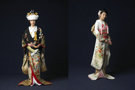 Japanese Kimono Wedding Dresses_1