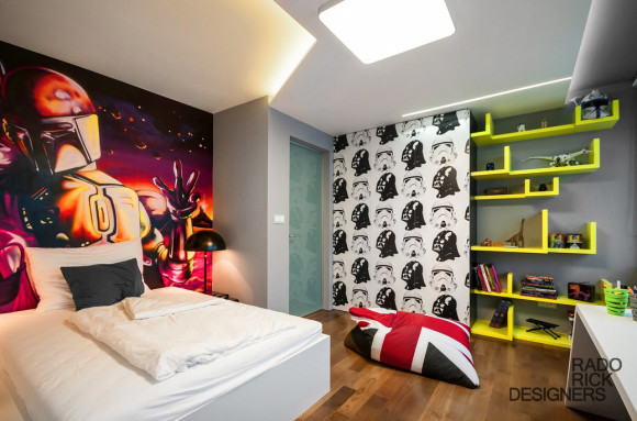 Star Wars Boy Bedroom Idea by Rado Rick Designers