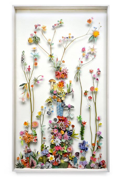 Amazing 3D Botanical Flower Constructions by Anne Ten Donkelaar