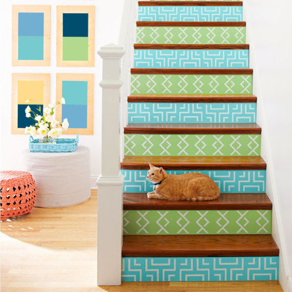 Colorful Staircases to Spice Up Your House_7