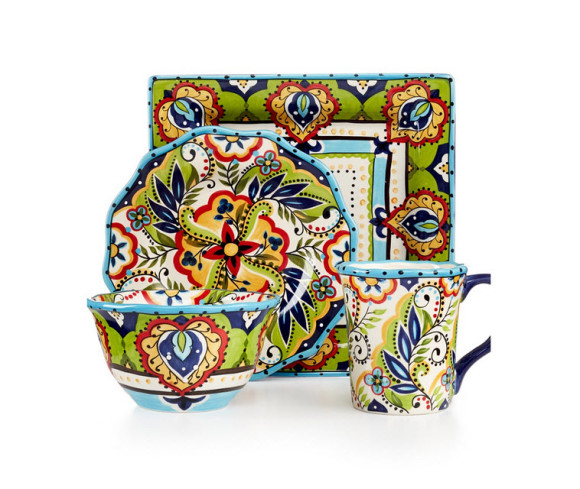 Colorful Dinnerware Sets Macys
