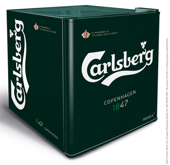 Husky Mini Countertop Fridge Carlsberg