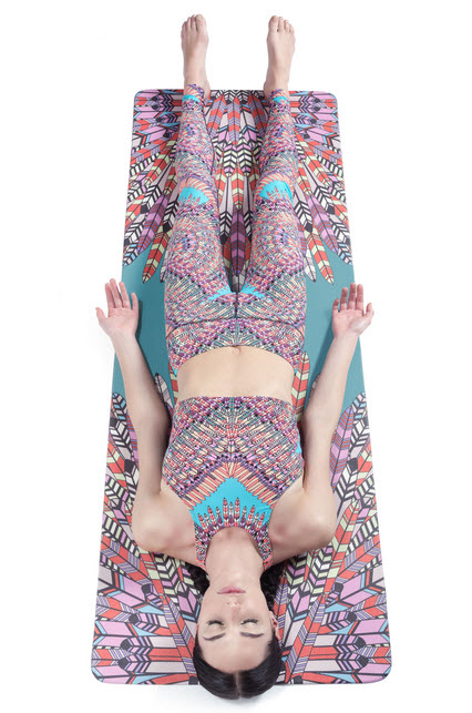 Mara Hoffman Activewear with Vivid Pattern and Color_3