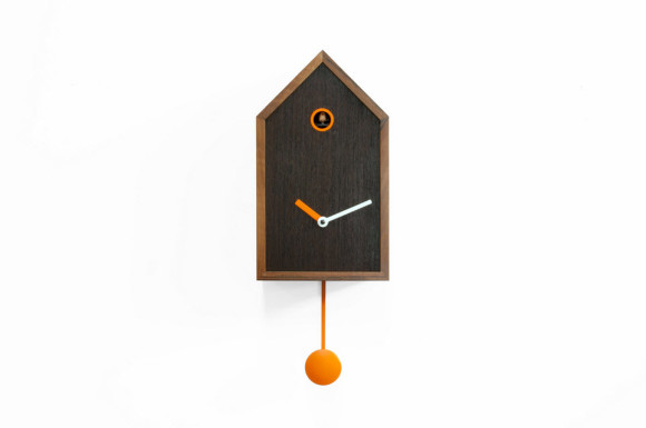 Minimalist Cuckoo Wall Clocks with Pendulum