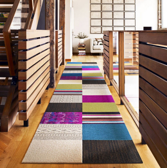 Colorful Modular Carpet Tiles from FLOR_12