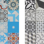 Colorful Patchwork Tiles from Pacific Collection by Cement Tile Shop_1