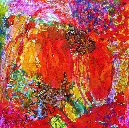 » Amazing Abstract Paintings by Gerard Stricher_1 at In Seven Colors ...